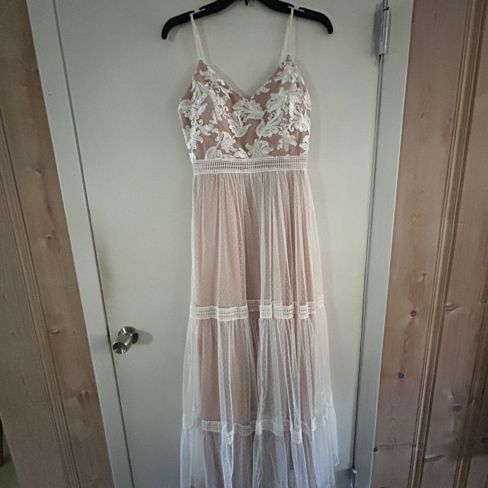 Bohemian Lace Maxi Dress